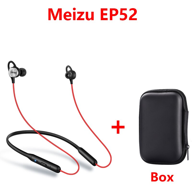 Meizu original ep52 sem fio bluetooth fone de ouvido livre-borda ipx5 impermeável ao ar livre esporte música fones de ouvido: EP52 n Box