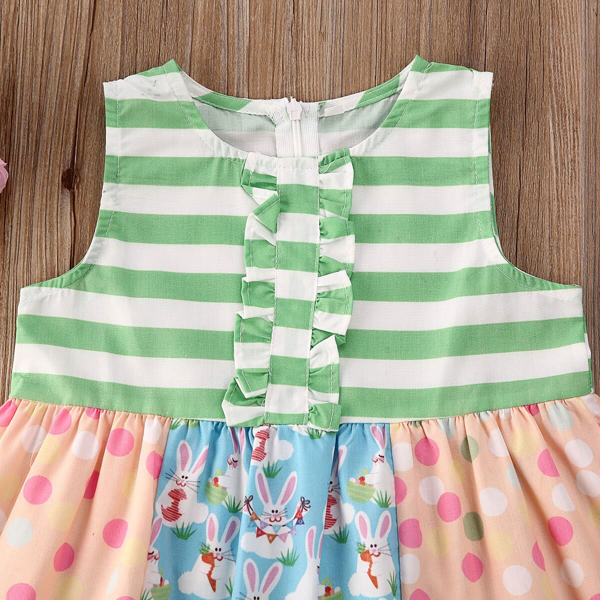 Gaono Conjunto De Overoles Acampanados Para Bebé Y Niña, Con Volantes, Manga Larga, Acanalada, Pantalones Con Tirantes Florales, Beige