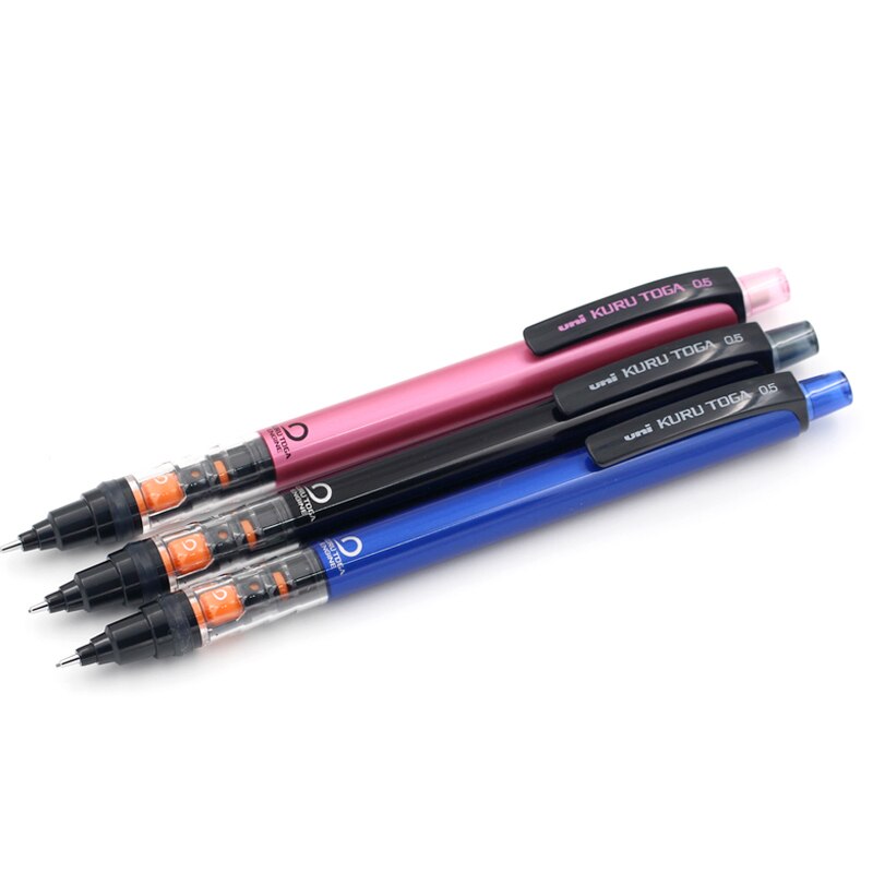 UNI KURUTOGA Automatic Pencil M5-452 Lead Core Rotation 0.5mm Active Pencil Writing Constantly for Primary School Students