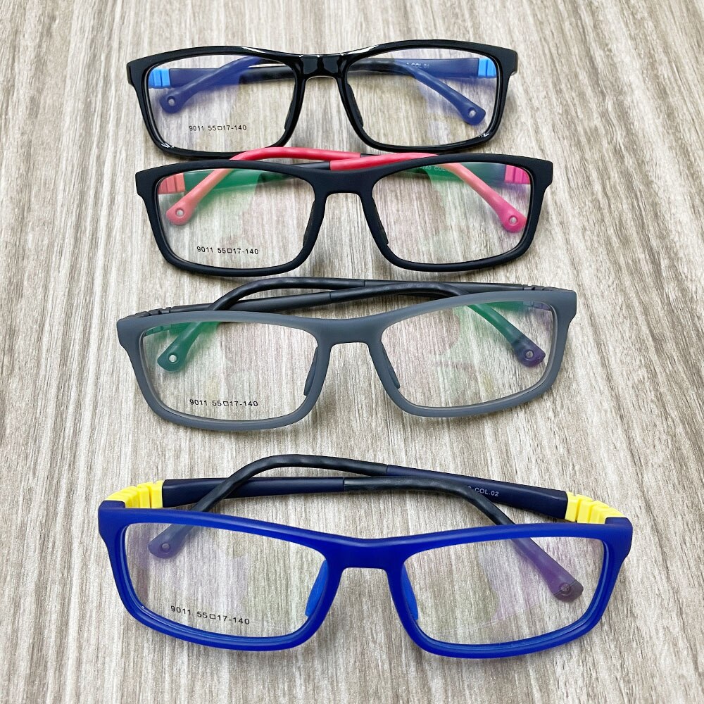 COOL KIDS Square Glasses Frames TR90 Flexible Child Glasses Frames Spectacles Frames for Kid Boy Girl Eyeglasses Optical Frames