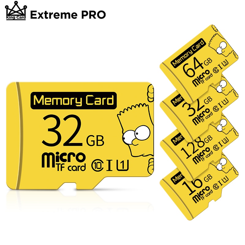 Nouvelle carte mémoire Tarjeta carte SD 32GB 64GB classe 10 haute vitesse Micro SD 8GB 16GB Microsd Cartao de mémoire 128GB mini carte TF