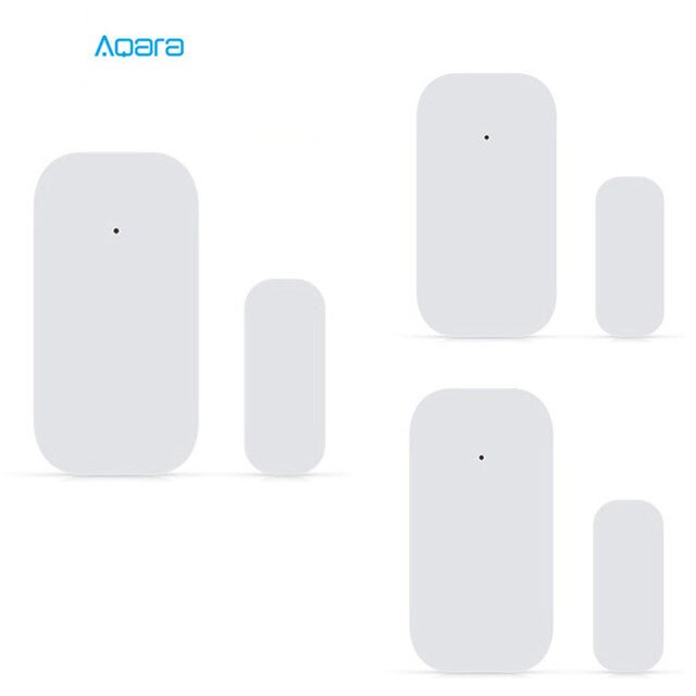 Bulk Aqara Deur Raam Sensor Zigbee Draadloze Verbinding Smart Mini Deur Sensor Werken Met Mihome App Voor Android Ios Telefoon: 3pcs