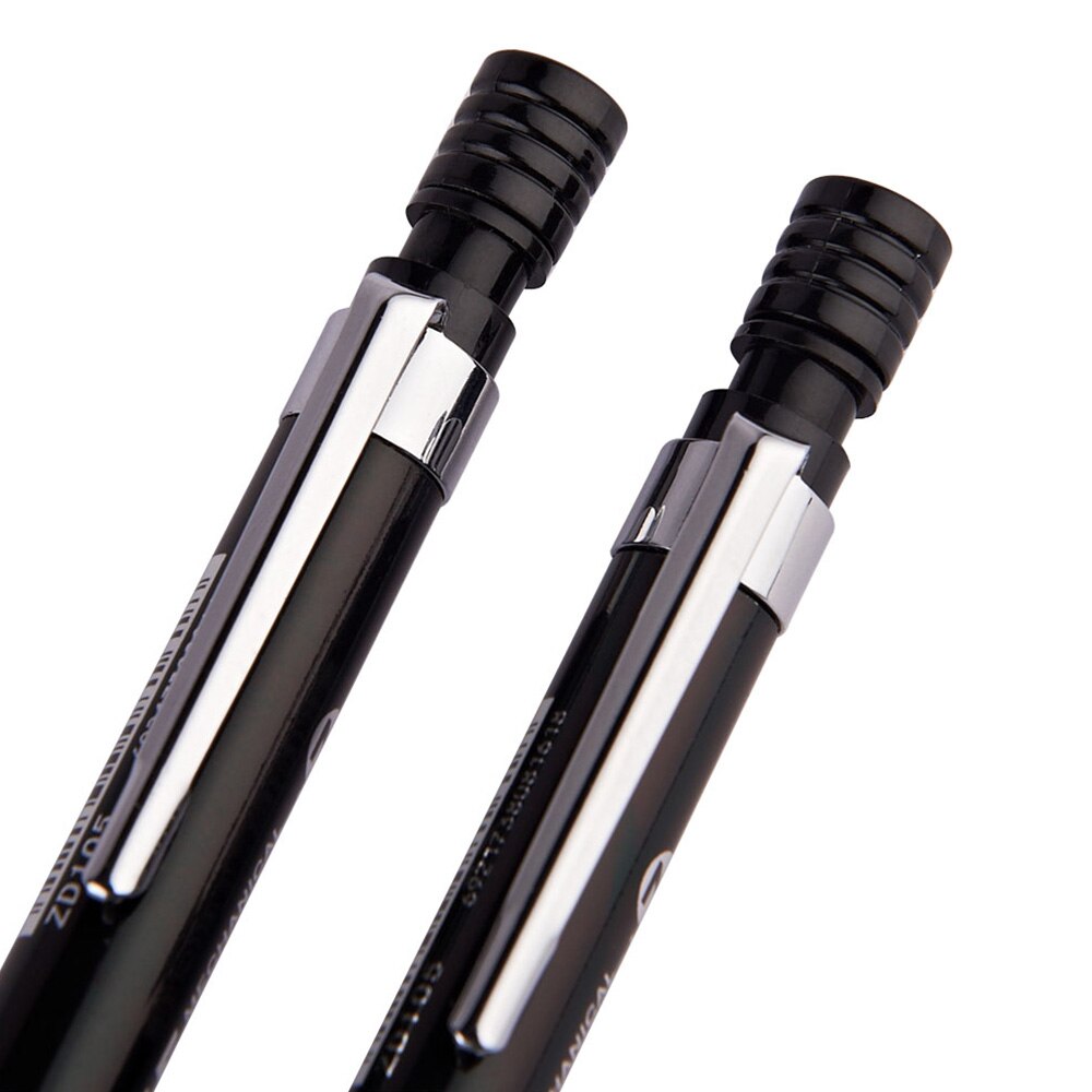 Umitive 0.5mm/0.7mm HB Mechanical Automatic Pencil With Eraser For Kids Exams Sketch Drawing School Supplies Stationery