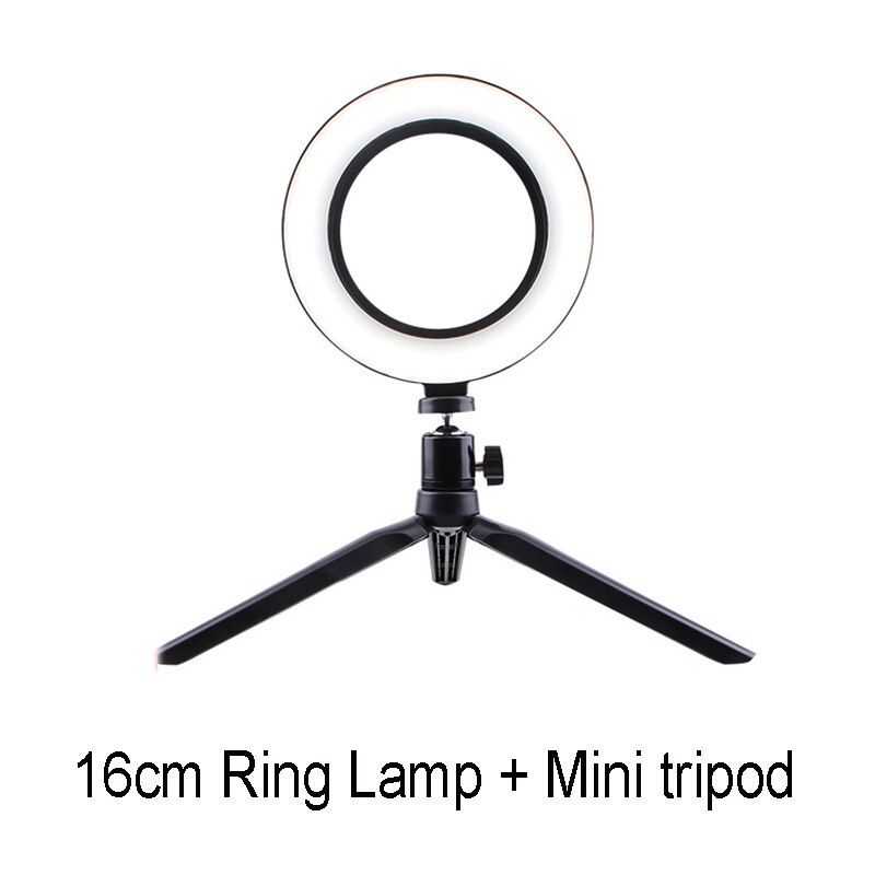 LED Selfie Ring Licht 5500K Studio Fotografie Foto Füllen Ring Lampe mit Stativ für iPhone Smartphone machen-hoch Video Schießen: weiß