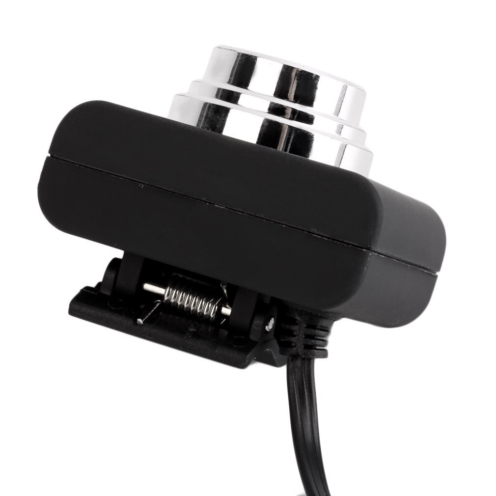 USB 30M Mega Pixel Webcam Digital Video Camera Web Cam For PC Laptop Notebook Computer Clip-on Camera Black