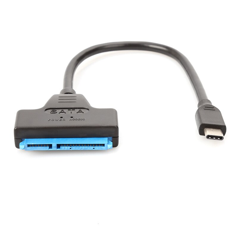 Sata till usb typ c adapter kabel omvandlare för laptop connect 2.5 " ssd hdd hårddisk 25cm