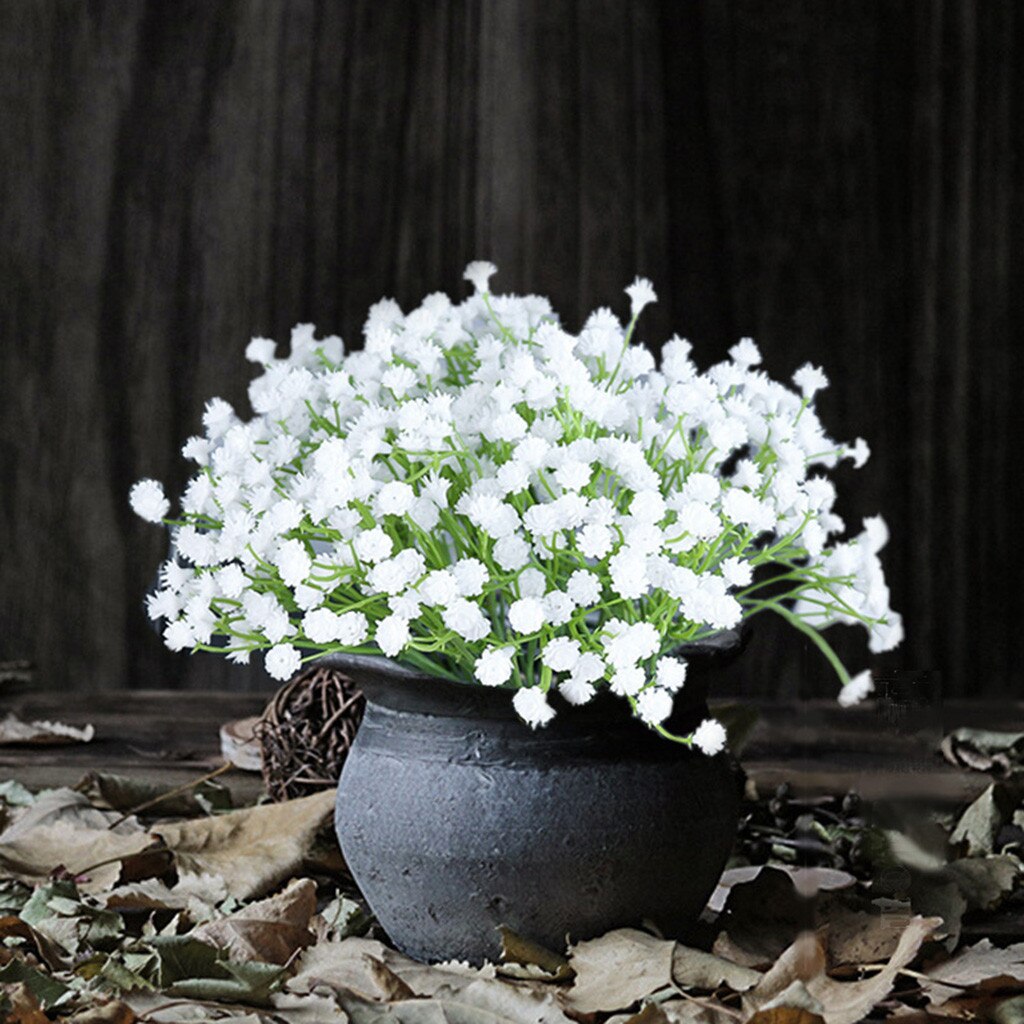 Kunstmatige Gypsophila Bloem Nep Zijden Bruiloft Boeket Home Decor Plastic Baby 'S Adem Nep Bloem Home Decor # T2