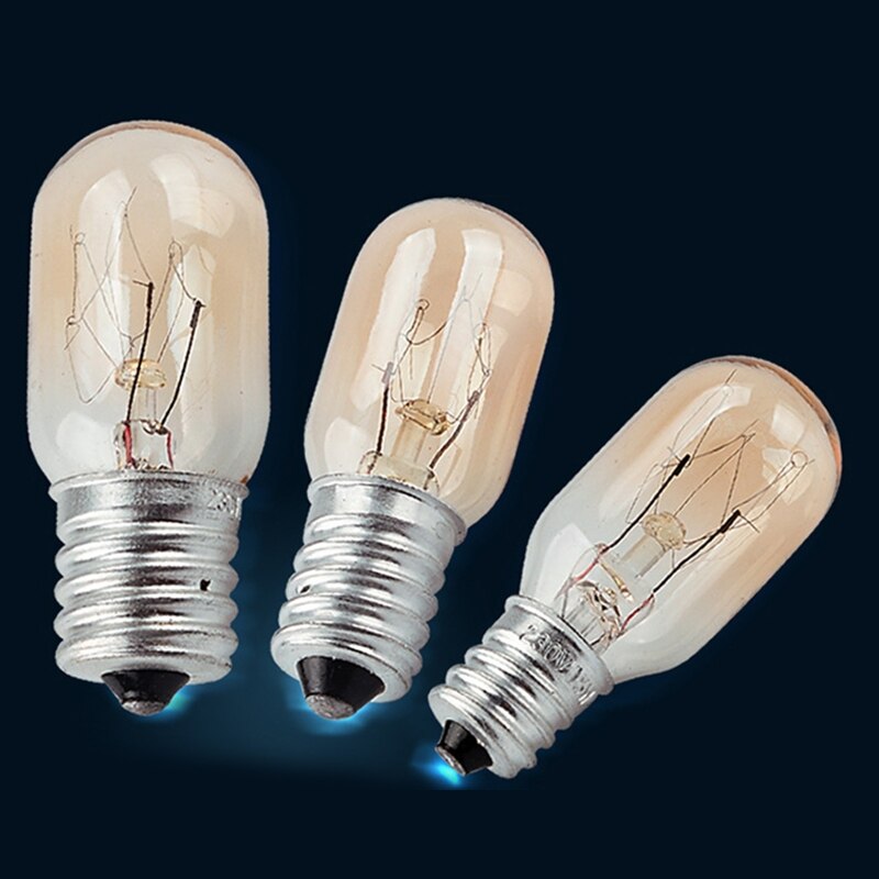 K1AD 15W Screw in Light Bulb E12 E14 E17 for Refrigerator Range Hood Durable