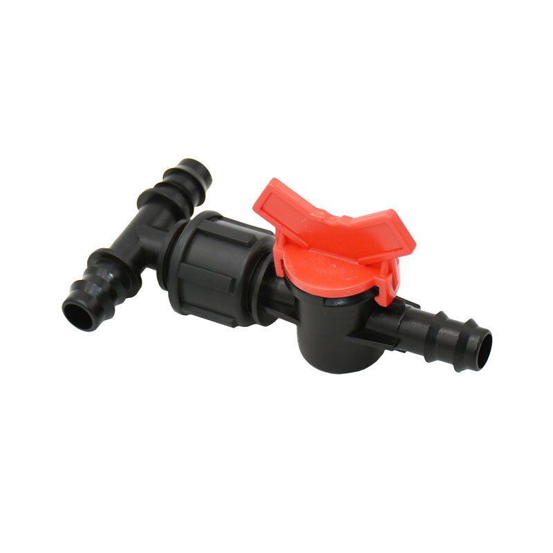T-tyyppi 1/2 &quot; 3/4 &quot; puutarhaletku tee vedenjakaja hanaliitin 3- -tie pe putkiliitos puutarha tippakasteluliittimet 1 kpl