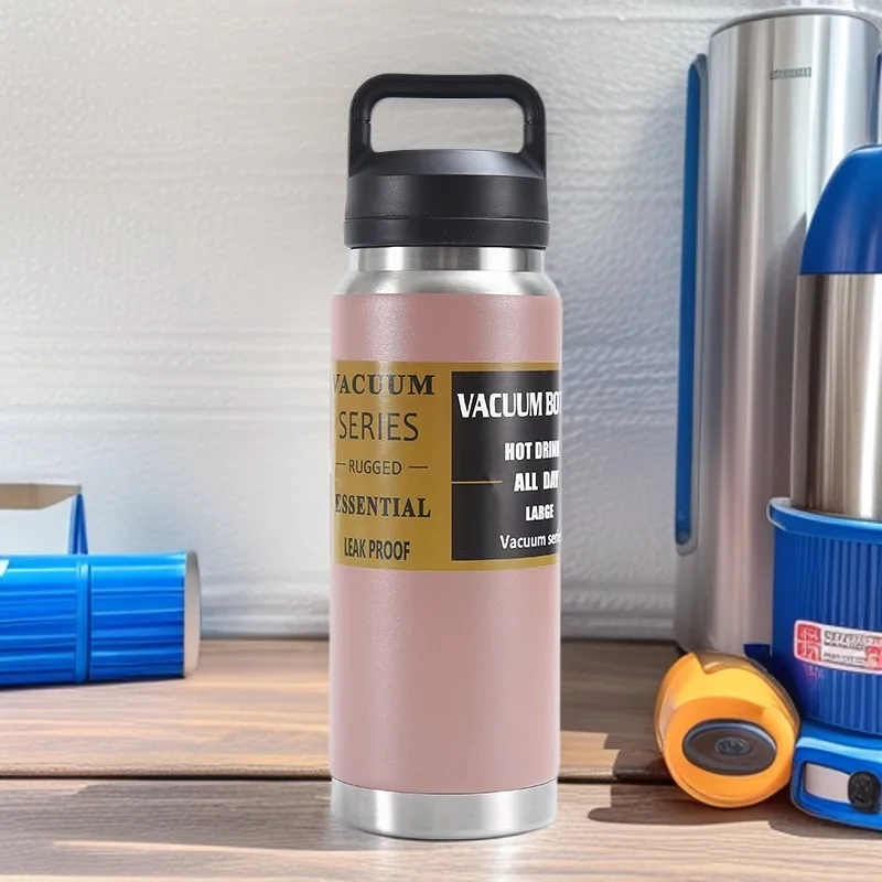 Large Capacity Thermal Car Cup Portable Insulation Vehicle Mug for Men Travel across Borders Heat Retention Cup