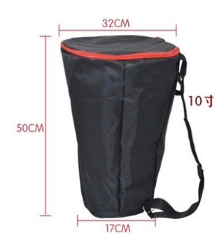 African drum kit 8 inch 10 inch 12 inch 13 inch waterproof rain musical instrument backpack: 10 inch