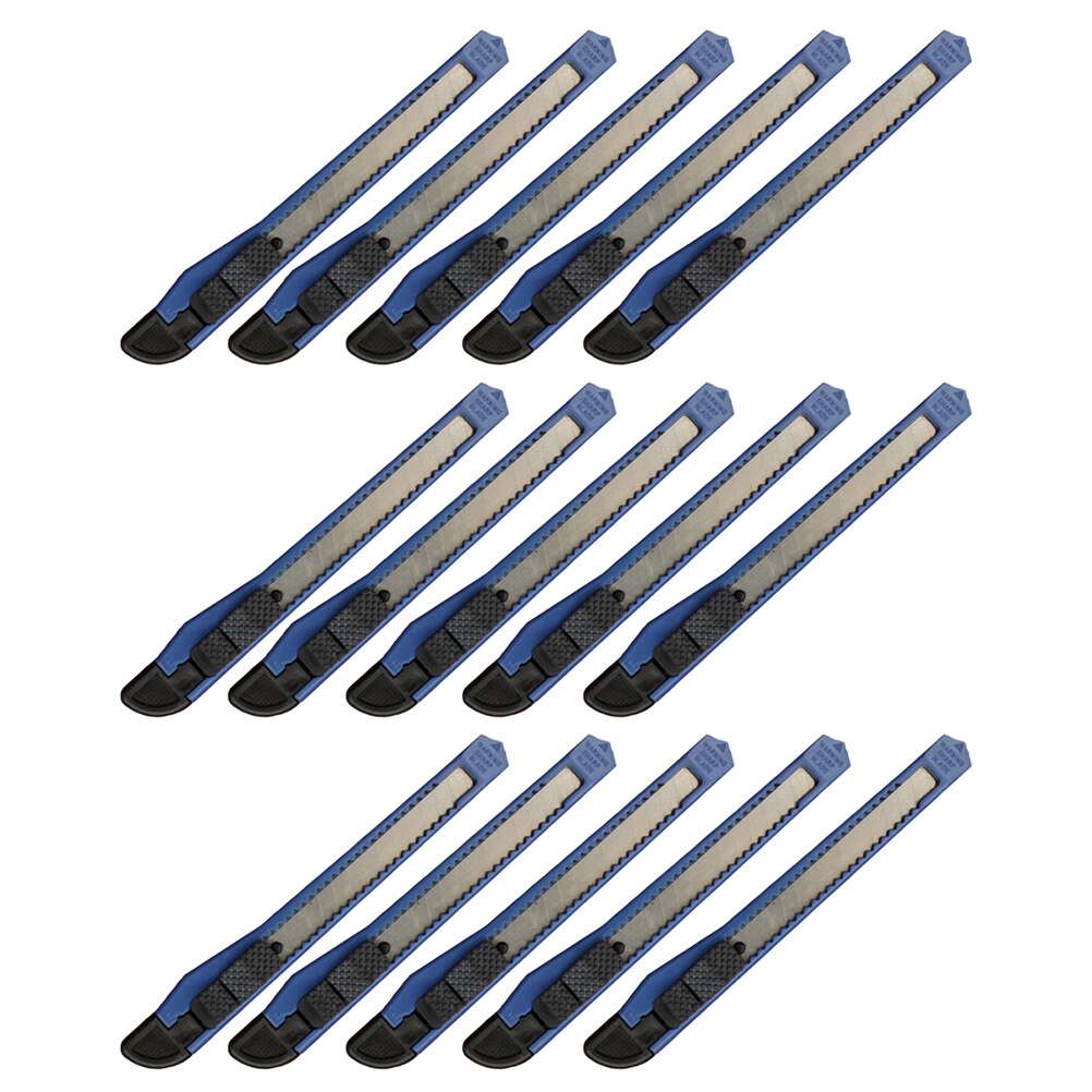 30Pcs Telescopic Box Cutters Metal Cutters Anti-rust Letter Cutters Portable Paper Cutter