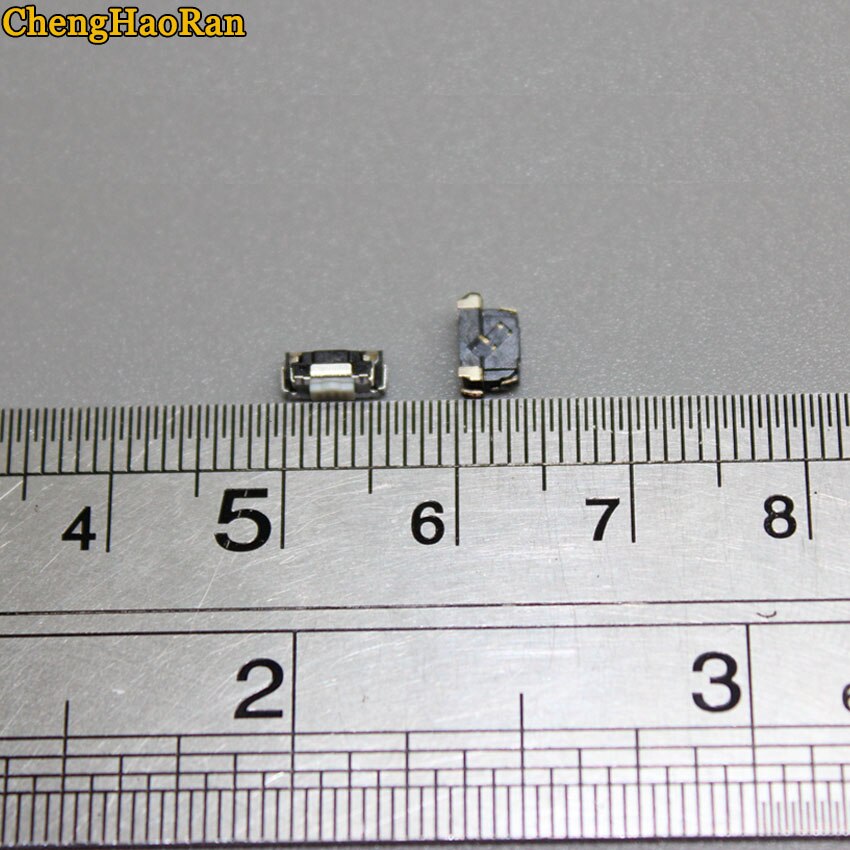 ChengHaoRan 3,5*6,1*3mm SMD botón interruptor de palanca para N6120 botón lateral pequeño interruptor de deslizamiento de 10