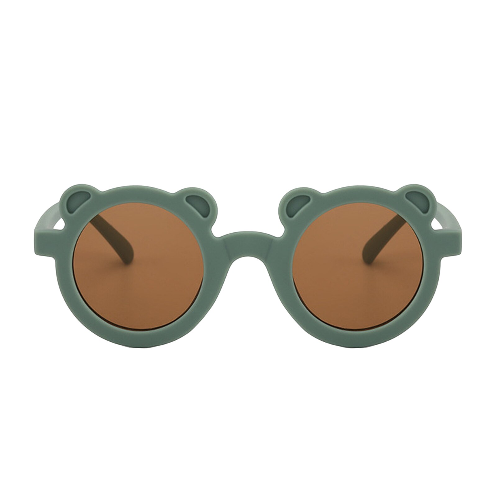 Crianças outwear, anti-uv em forma de urso decorativo headwear fotografia adereços para meninos e meninas: Verde