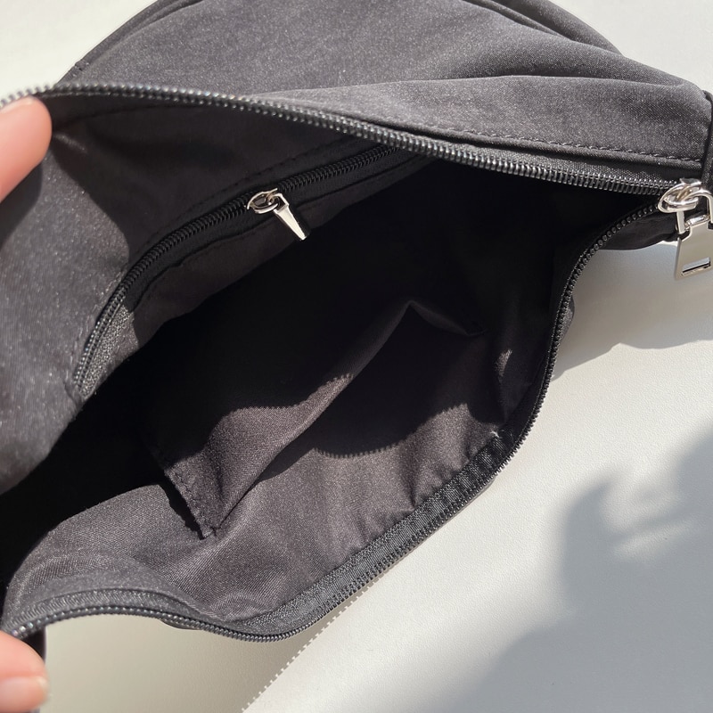 Bolsa feminina de algodão-poliéster com zíper, bolsa estilo escolar japonesa para mulheres, bolsa de ombro crossbody para jovens, em oferta