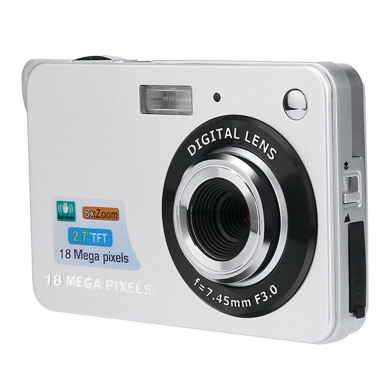 2.7Inch TFT LCD HD Screen Digital Camera Anti-Shake Face Detection Camcorder