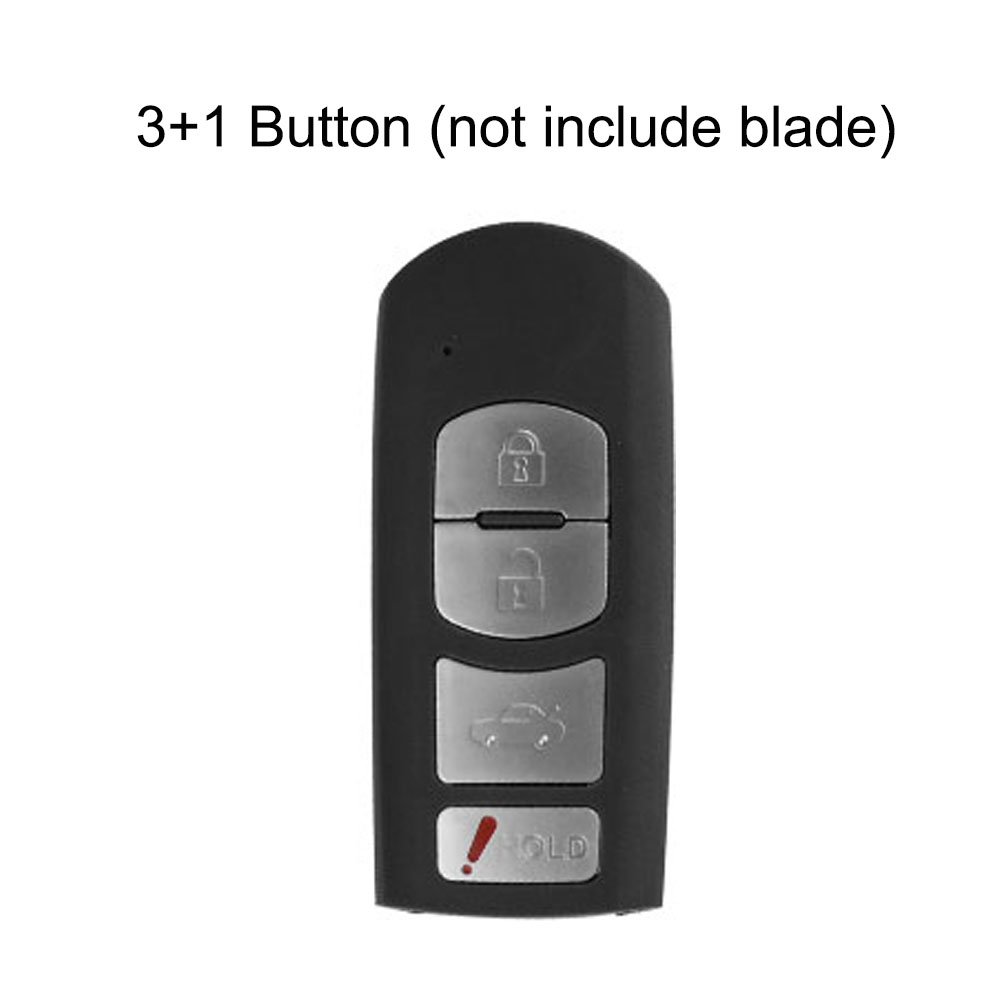 OkeyTech für Mazda 3 5 6 CX5 CX7 CX-5 Atenza Clip Clever Auto Auto Schlüssel Karte Abdeckung Hülse Ersatz fob mit Notfall Schlüssel Klinge: art 4