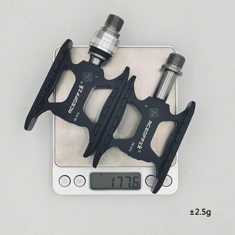 Aceoffix pedał rowerowy, robić roweru Brompton Ti, 3 łożyska, tytanowy, aluminiowy, szybkie odpinanie, Mks, części rowerowe