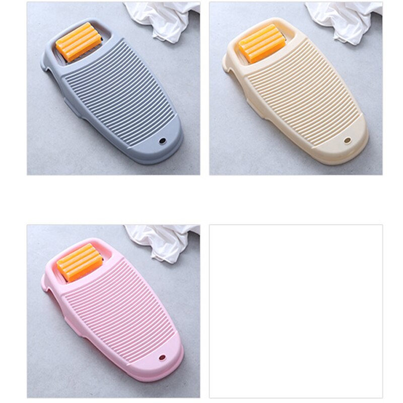 Home Plastic anti-skid wash board thickening washing clothes washboard home large board washing plate 44*22.5*7cm