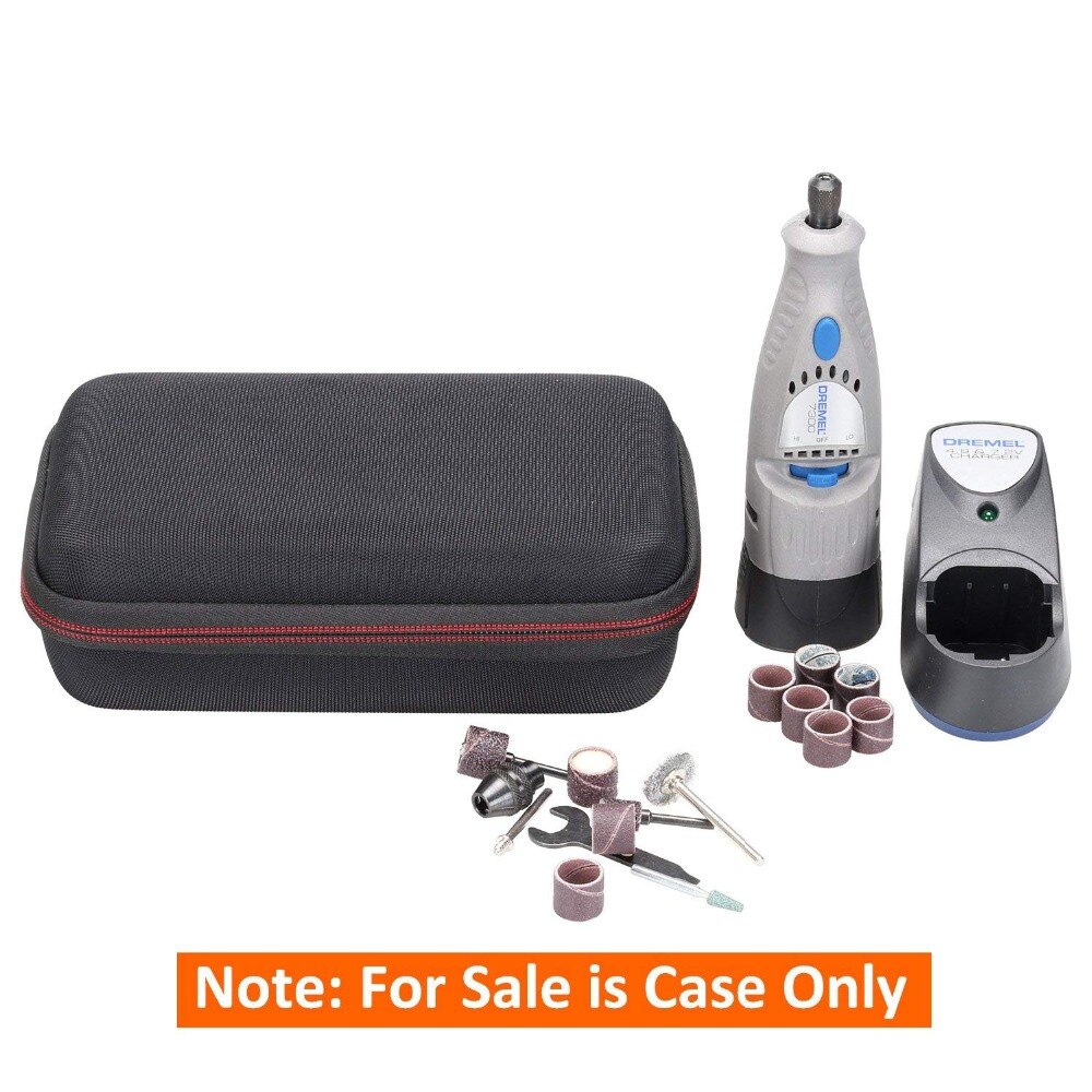 LTGEM Storage Travel Carrying Case For Dremel 7300-N/8 MiniMite 4.8-Volt Cordless Two-Speed Rotary Tool