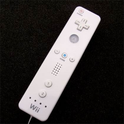 Valkoinen liiketunnistin bluetooth langaton kaukosäädin nintendo wii konsolipeliin