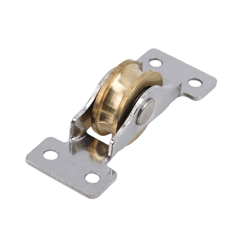 Sliding Door Roller Cabinet Copper Caster Wheel Pulley Runners For Wardrobe Window Furniture Hardware
