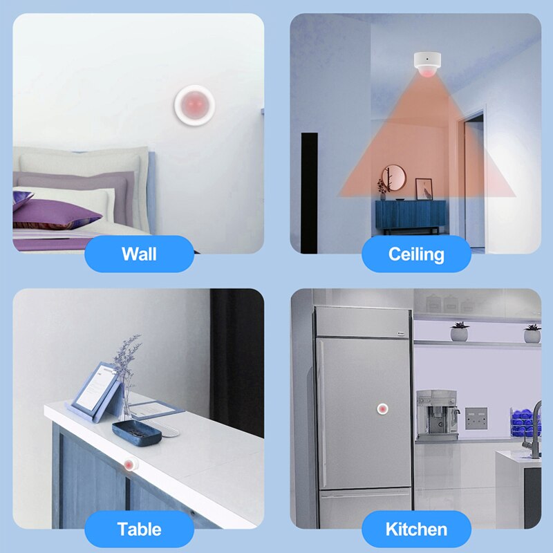 Tuya Zigbee – capteur de mouvement PIR, 3.0, sans fil, système de détection intelligent, sécurité à domicile, passerelle, Hub, demande