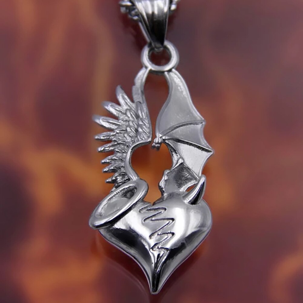 Kreative Jahrgang Punk Schmetterling Schädel Schwert Herz Blume Anhänger Halskette für Männer Frauen Kühlen Sonne Teufel Skelett Halskette Schmuck: 015