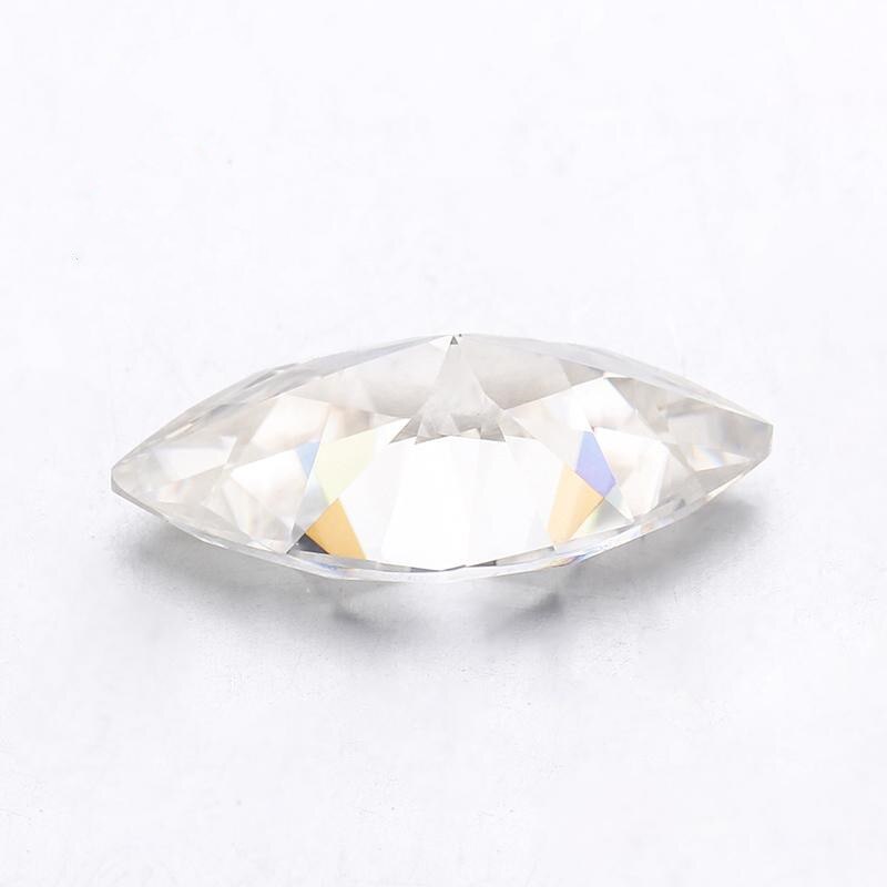 3*6mm 0.3CT Test Positive Marquise Moissanite Diamond F Color VS1 Fine Moissanite Diamond Loose Marquise Ring