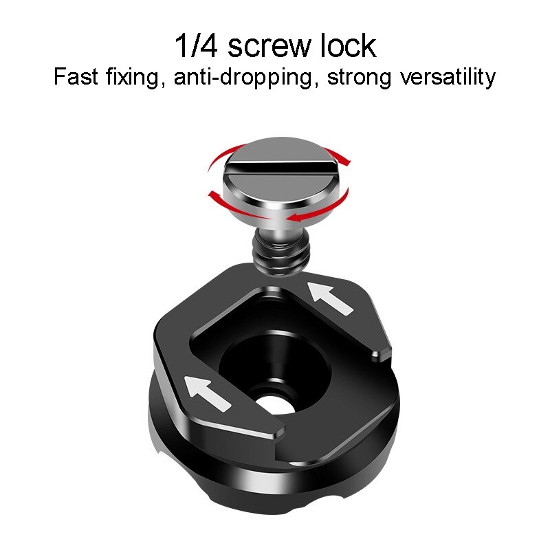 Hdmi Cable Clamp Holder for Camera Cage 1/4 Sdi Hdmi Cable Clamp Cold Shoe Microphone Cable Holder Clip