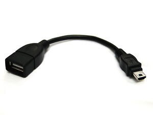 Zihan usb 2.0 host mini en hann til usb en hun otg adapter