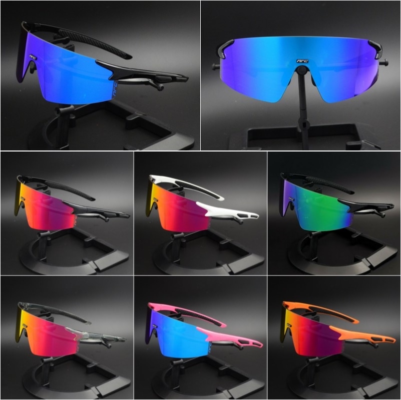 NRC Geschwindigkeit Radfahren Gläser Einstellbar Nase Pad Männer Frauen UV400 Sport Sonnenbrille Mtb Rennrad 100 GlassesPeter Rriding Brillen