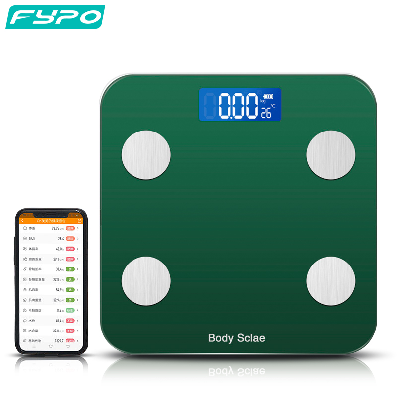 Balance de graisse corporelle Bluetooth, analyseur de Composition imc avec application pour Smartphone