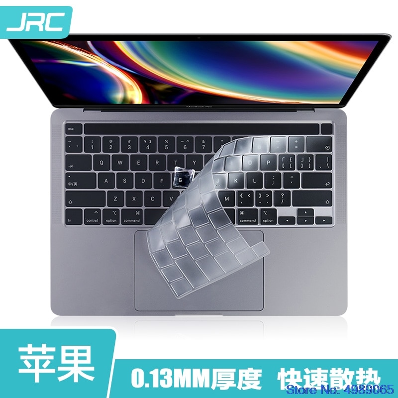 Voor Macbook Pro 13 Inch A2251 A2289 & Macbook Pro 16 Inch A2141 Met Touch Id Tpu Toetsenbord cover Protector Skin