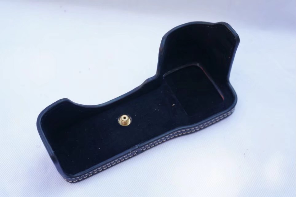 Étui demi-corps en cuir PU pour appareil photo, housse de protection pour appareil photo Sony A7III A7R3 A9