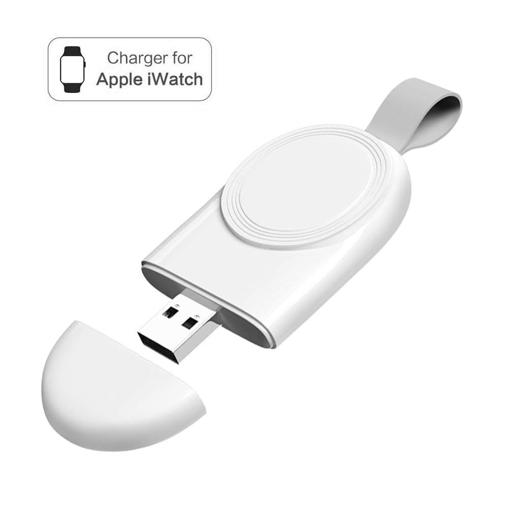 Mini Draagbare Draadloze Oplader Voor Apple Iwatch 1 2 3 4 5 Dock Adapter Fast Charging Oplader Smart Horloge Draadloze opladen Base