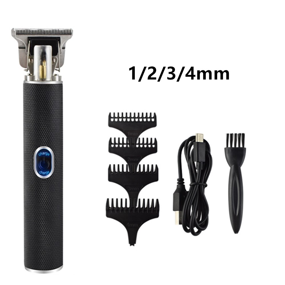Hair Trimmers USB Rechargeable Hair Clipper Barber Trimmer Beard Trimmer Cutter Haircut for Men Styling Tool: 110357