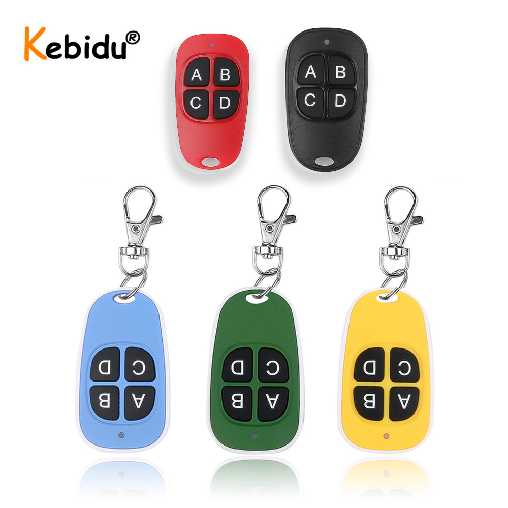 Kebidu 433.92 mhz duplikator kopi kode fjernbetjening trådløs universel dør duplikeret nøgle fob 433 mhz kloning gate garage