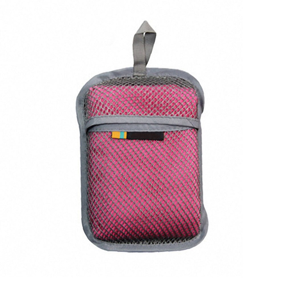 Serviette de natation en microfibre à séchage rapide, Portable, pour Camping en plein air, randonnée, cyclisme, sport: rose