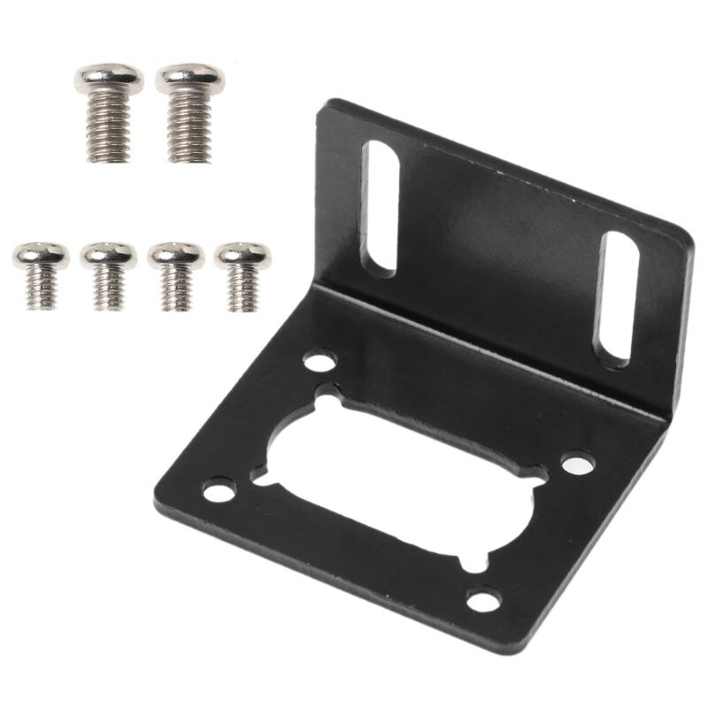 JGY-370 worm gear mounting bracket for helical DC motor worm gear operation