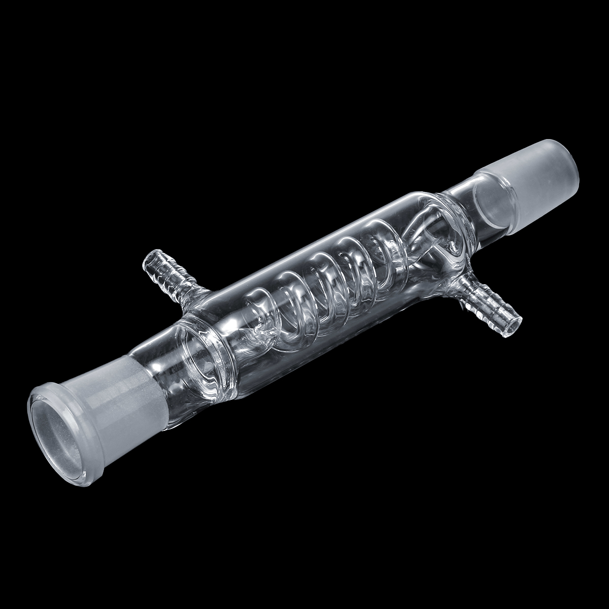24/29 Joints Condenser 200mm Condenser Coil Glass Condenser Glassware Laboratory Supplies Transparent