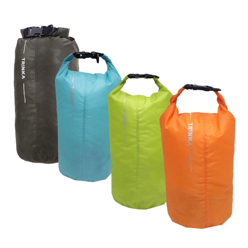 8l bærbare udendørs vandreture vandreturpose svømmetaske vandtæt tørpose stor taske opbevaringspose camping