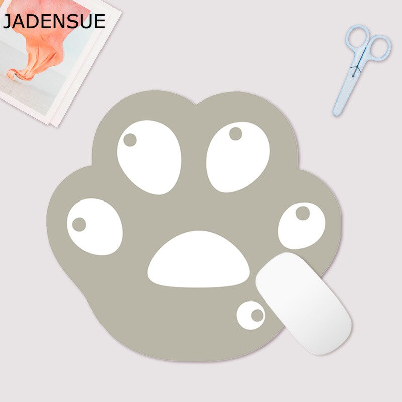 Mouse Pad Rubber Cute Cat Paw Pattern Anti-Slip Mice Comfortable Desk Mats for Laptop PC Computer Pad Game Mousepad Deskpad: 280x260x3mm 20