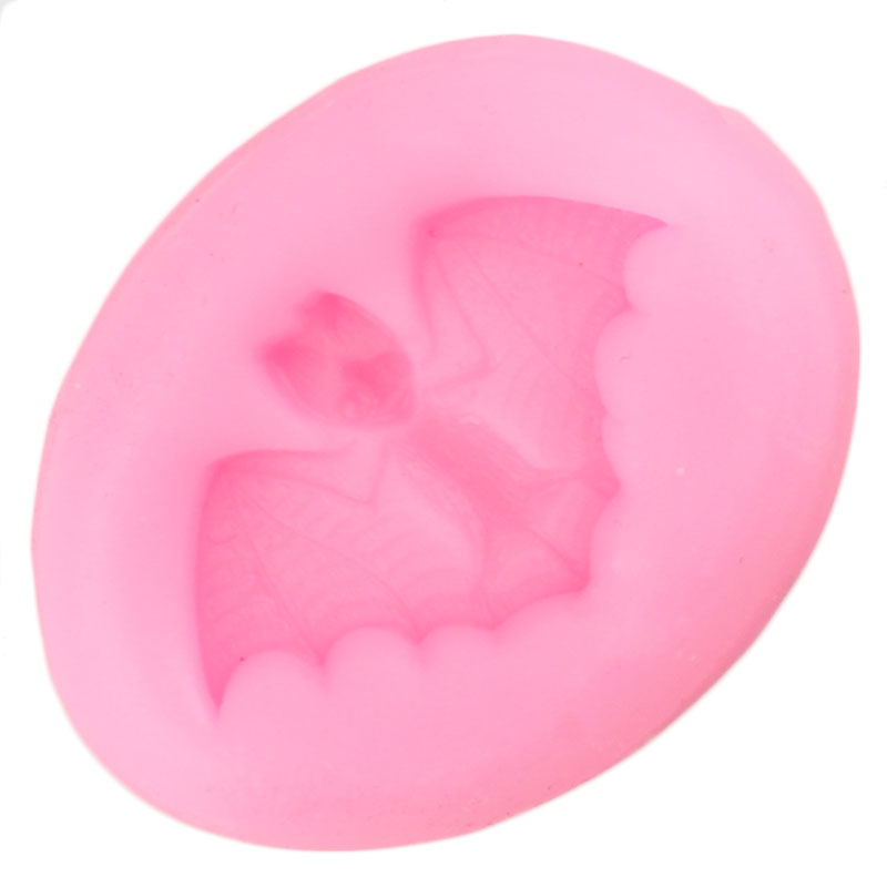 Diy Halloween Vleermuizen Fondant Siliconen Mallen Taart Decoreren Gereedschappen Snoep Polymeer Klei Chocolade Gumpaste Mallen