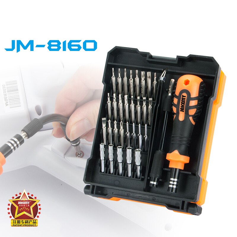 JAKEMY Precision Screwdriver Set Repair Hand Tools Kit For Mobile Phone Laptop Computer DIY Repair Ferramentas