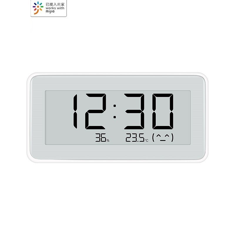 Xiaomi-termómetro e higrómetro electrónico Mijia Pro BT4.0, reloj electrónico inteligente inalámbrico, herramienta de medición de temperatura LCD: 1 Pcs