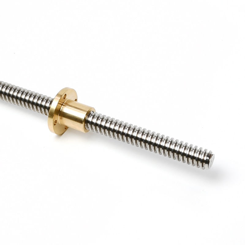 Rvs 304 Trapeziumvormige Schroef T8 T10 T12 T16 T20 T22 T25 T30 Schroef Hoek 30 8Mm 10Mm 12Mm 16Mm 20Mm 25Mm M300