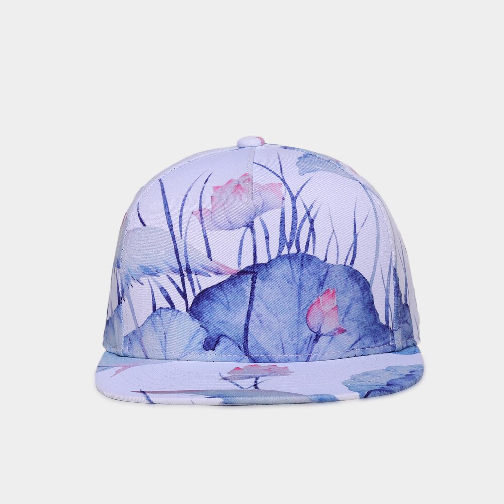 Merke nuzada liten fersk stil 3d utskrift kvinner hofte hopp caps eksklusiv vår sommer høst