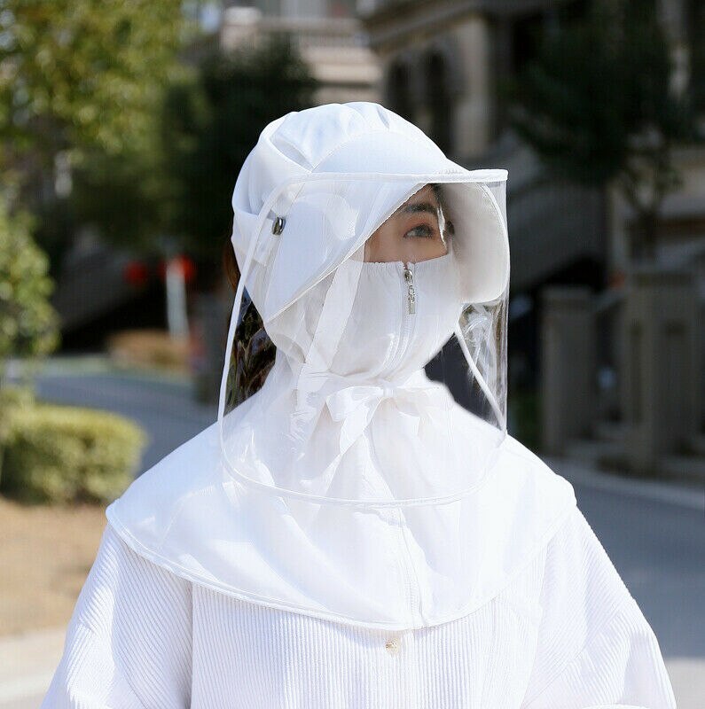 G Helmet Anti-Spitting Droplet Adjustable Full Face Covering Cap Protective Cover Shield Outdoor Safety Anti Spray Hats