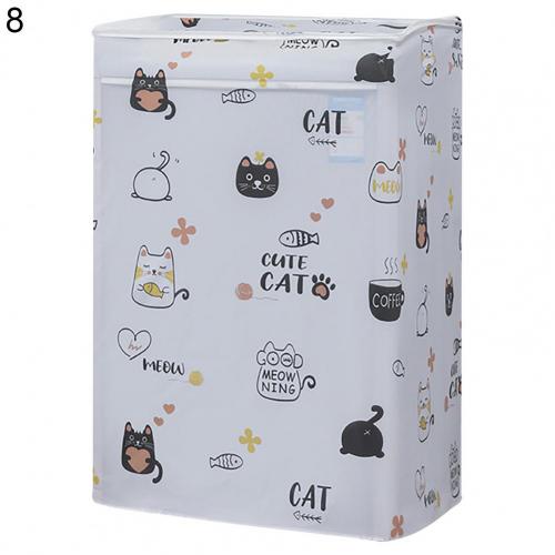 Washing Machine Cover Foldable Tear-Resistant Waterproof Case Lightweight Sunscreen Anti-Rust Refridge Protector: 8
